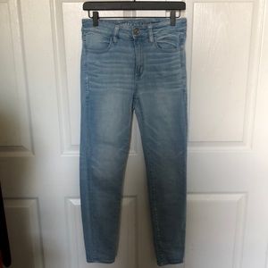 AEO Light Blue Hi-Rise Size 8 regular